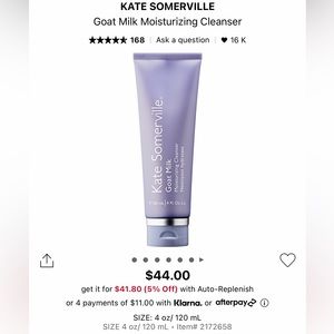 Kate Somerville Goat Milk Moisturizing Cleanser